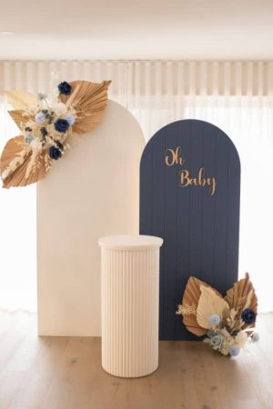 oh baby boy arch baby shower package