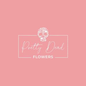 pretty dead flowers logo